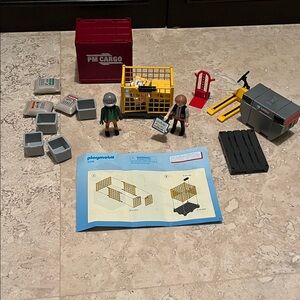 Playmobil Cargo Loading Team (5259) with Manual